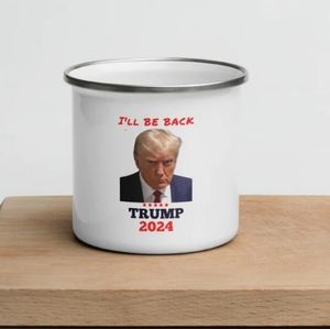 Trump Jail Mug Shot Coffee Cup